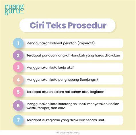Teks Prosedur