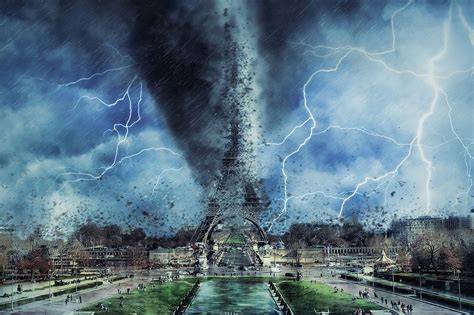 Tempête à Paris