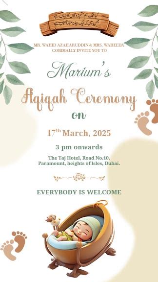 Template Aqiqah