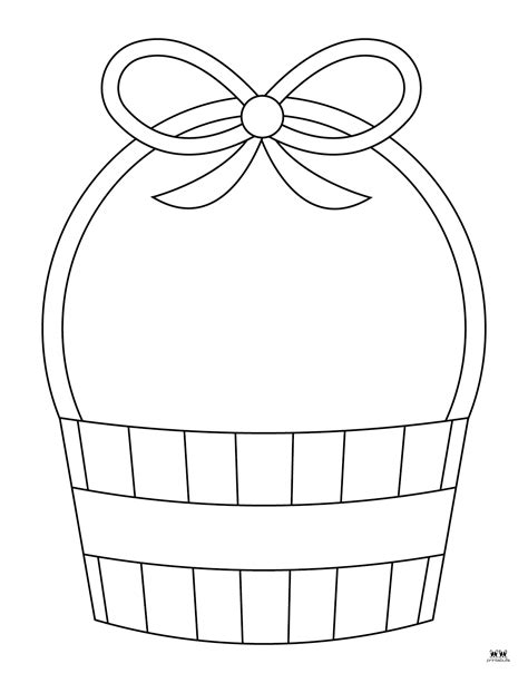 Template Easter Basket