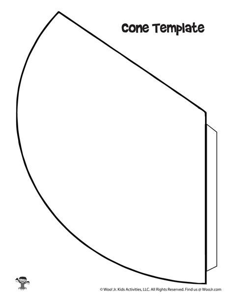 Template For A Cone Shape