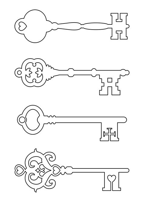 Template For A Key