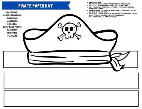 Template For A Pirate Hat