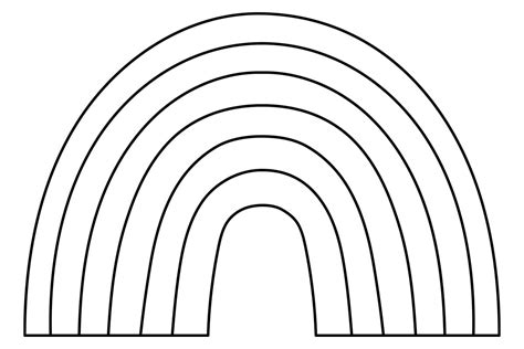 Template For A Rainbow