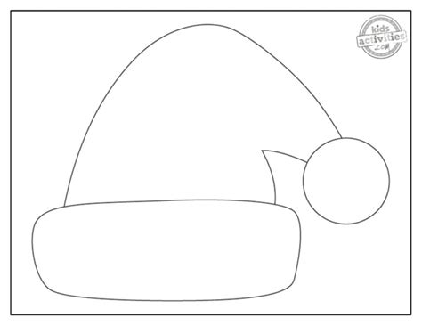 Template For A Santa Hat