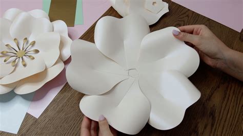 Template For Big Paper Flowers