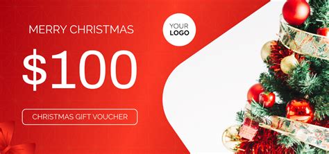 Template For Christmas Voucher