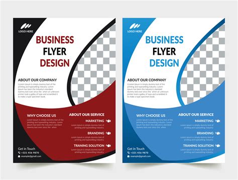 Template For Flyers
