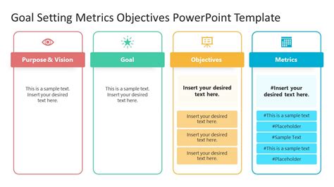 Template For Goals And Objectives