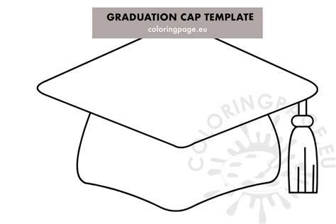 Template For Graduation Cap