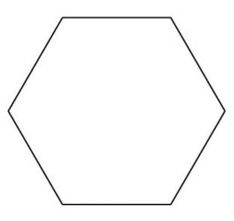 Template For Hexagon