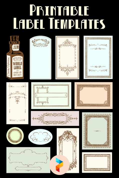 Template For Labels