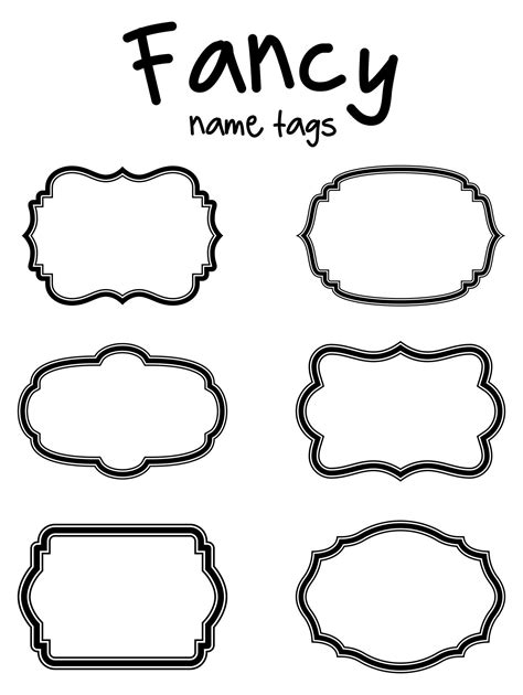 Template For Labels Free
