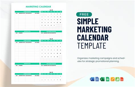 Template For Marketing