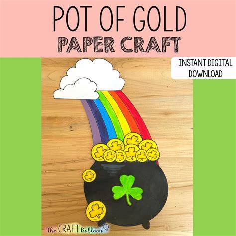 Template For Pot Of Gold