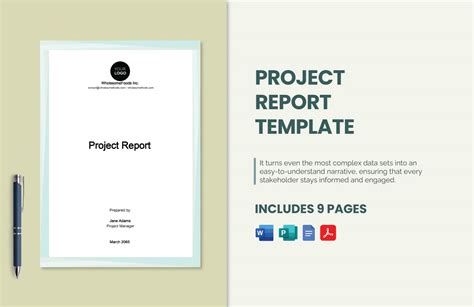 Template For Project Report