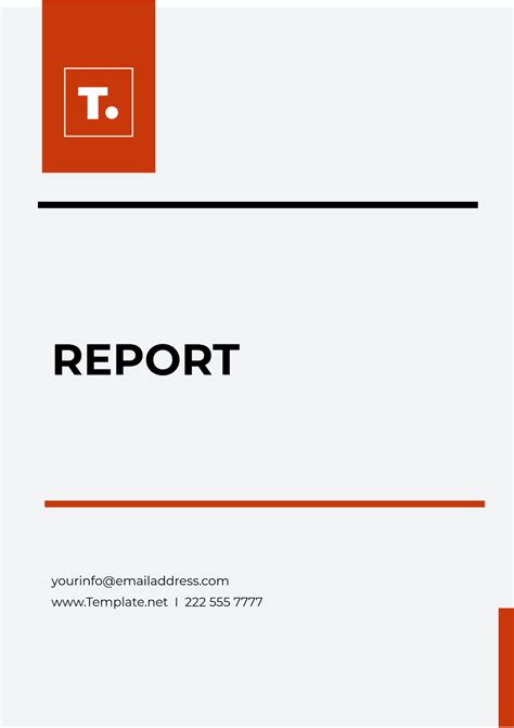 Template For Report