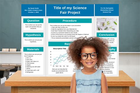 Template For Science Fair Board