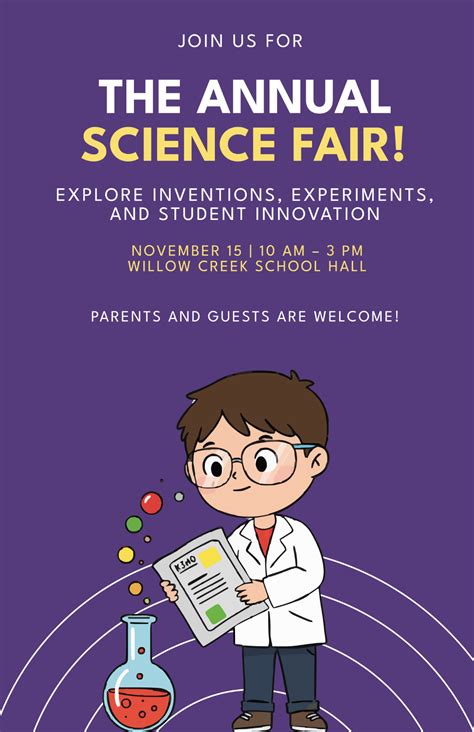 Template For Science Fair Project