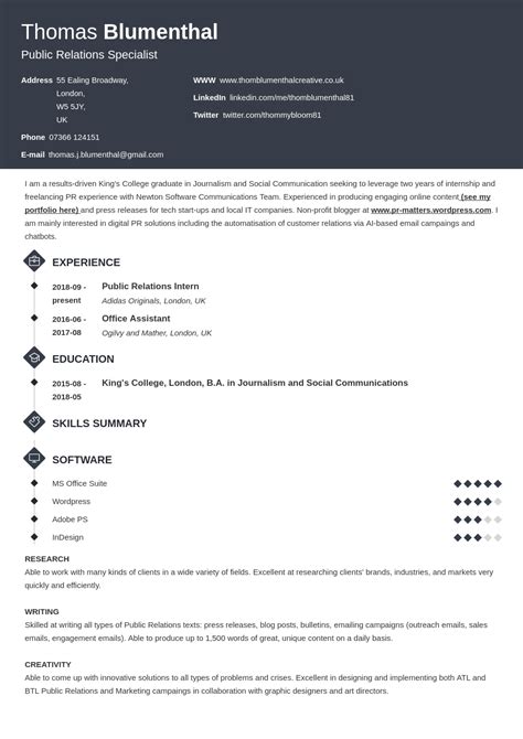 Template For Skills Based Resume