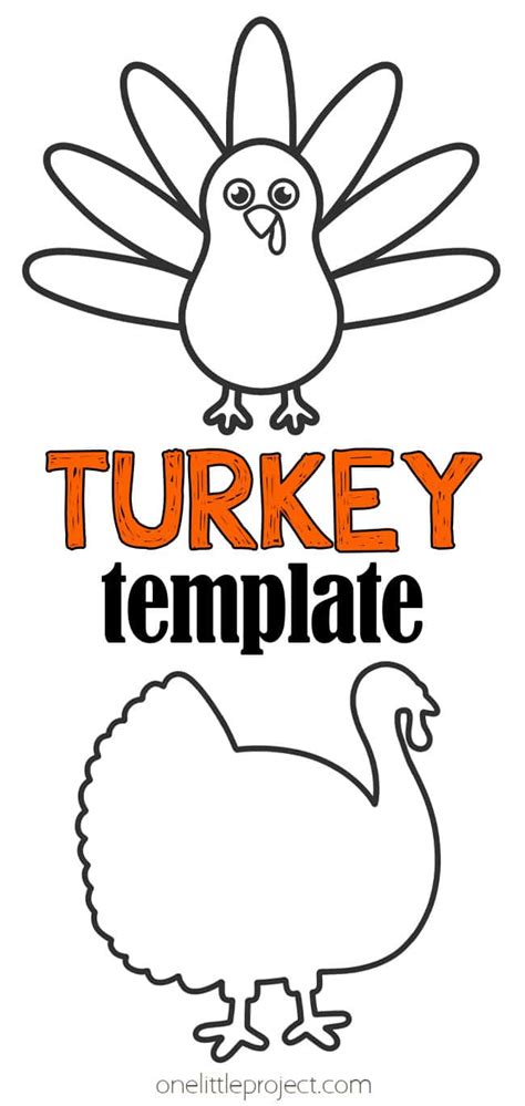 Template For Turkey