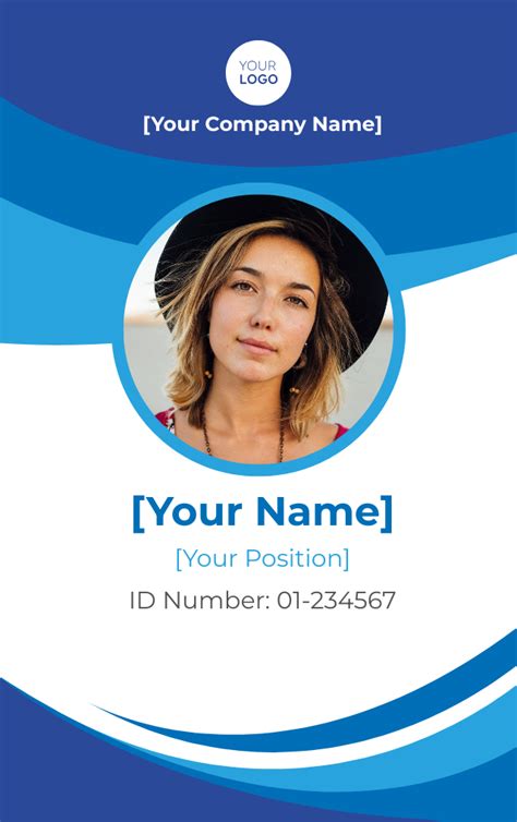 Template Id Card