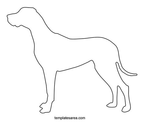 Template Of A Dog