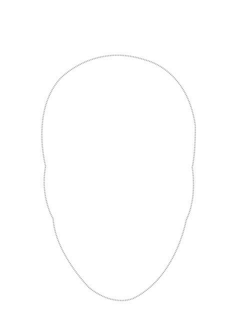 Template Of A Face