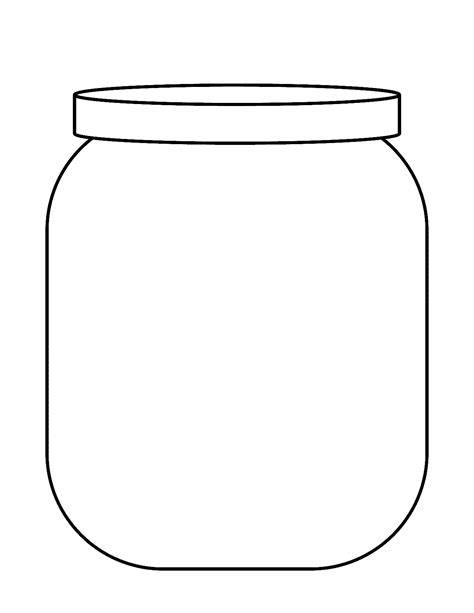 Template Of A Jar