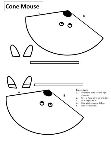 Template Of A Mouse