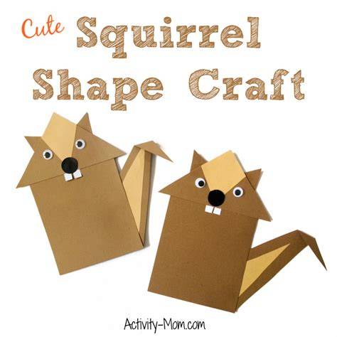 Template Of A Squirrel