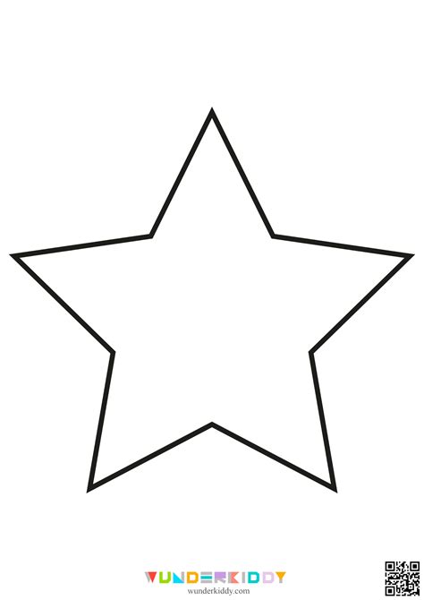 Template Of A Star