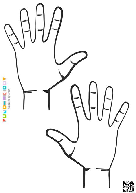 Template Of Hands