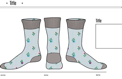 Template Of Socks