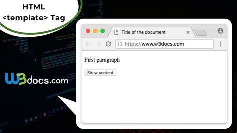 Template Tag Html