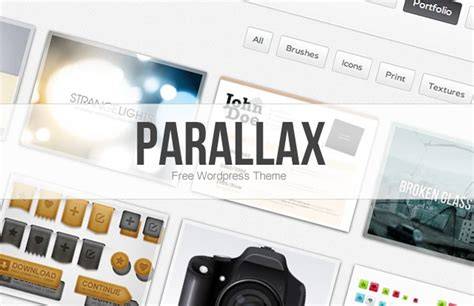 Template Wordpress Parallax Free