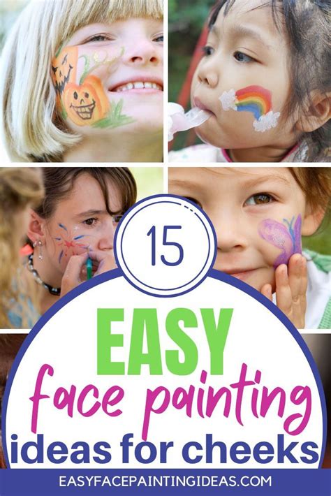 Templates Easy Face Painting Ideas For Cheeks