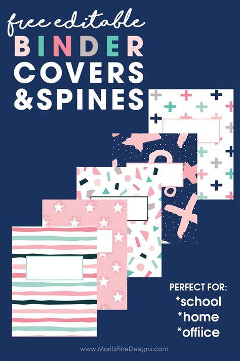Templates For Binder Covers And Spines In Google Docs