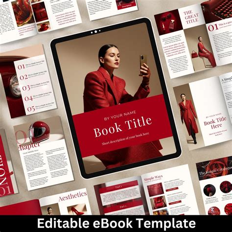 Templates Forest Gfxmaker Ebook Red