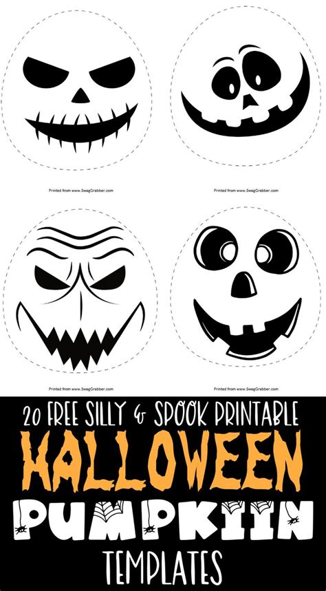 Templates Halloween Pumpkin