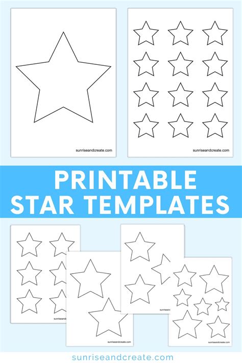 Templates Of Stars To Print