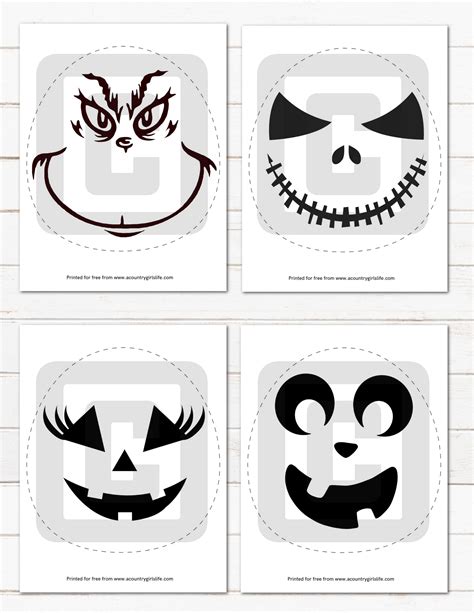 Templates Pumpkin Carving Free
