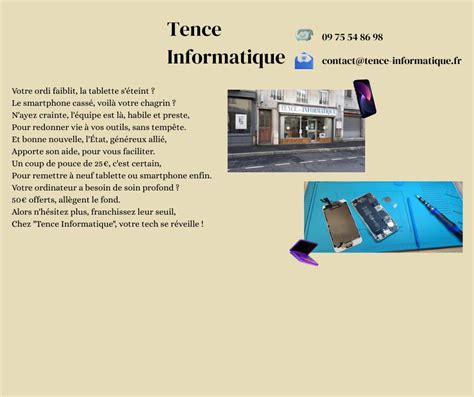 Tence Informatique à Tence