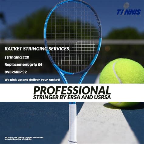 Tennis Strings London Racket Restringing