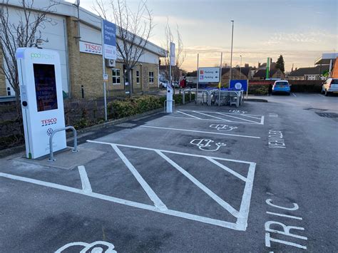 Tesco car park