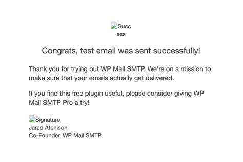 Test Email Template