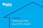 Test a GFCI Outlet