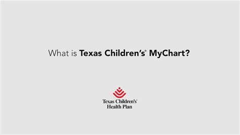 Texas Children My Chart