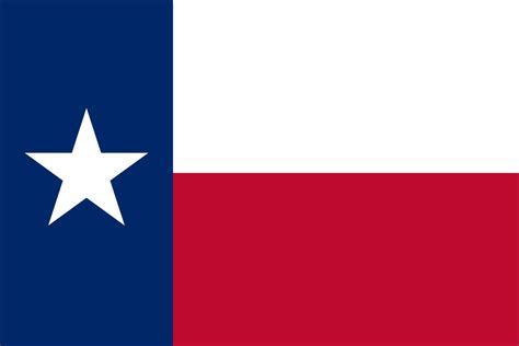 Texas Flag Printable