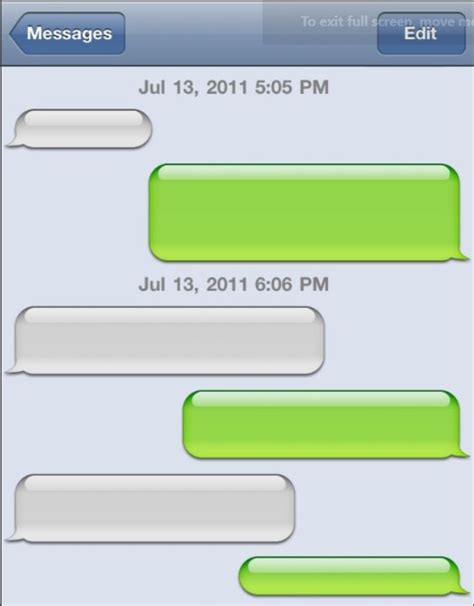 Text Message Meme Template